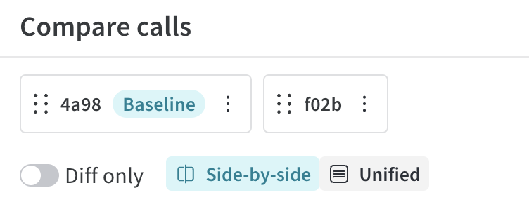 Baseline set.