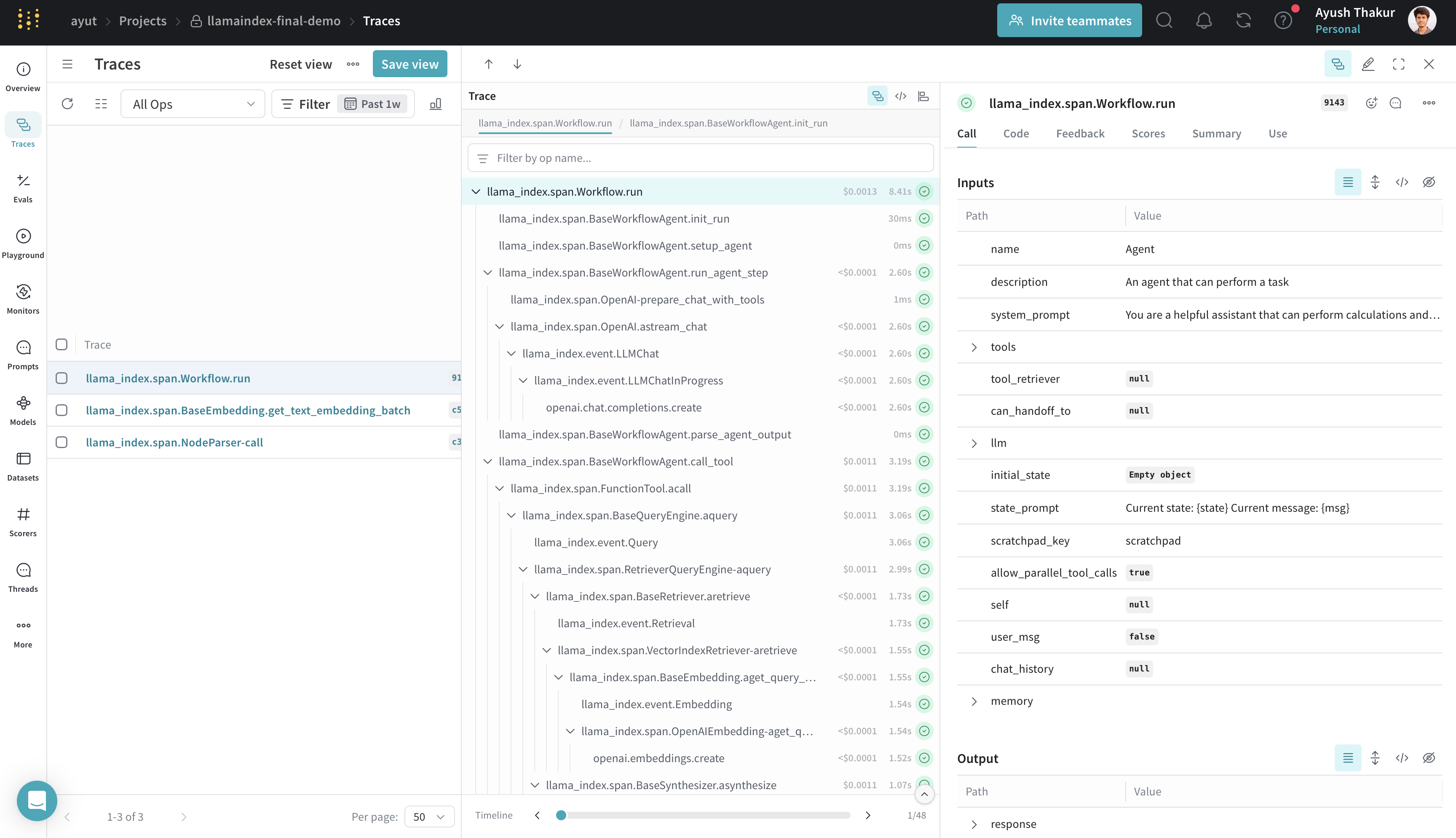 LlamaIndex Final Demo
